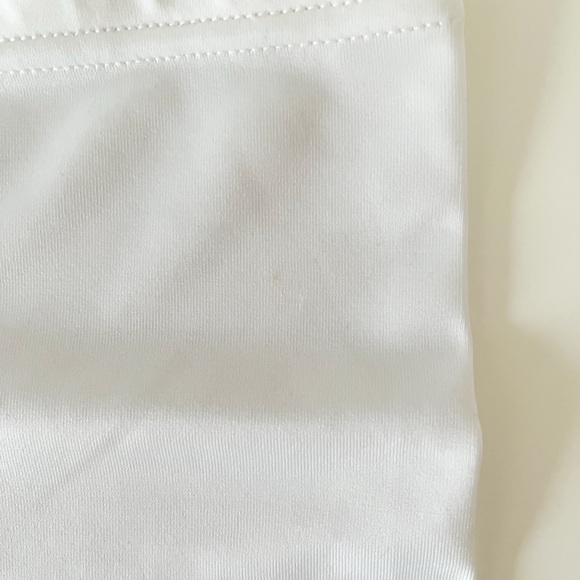 Women's White Lace Trim Shorts - Picture 6 of 9